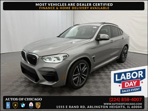 Gray 2020 BMW X4 M for sale in Arlington Heights, IL