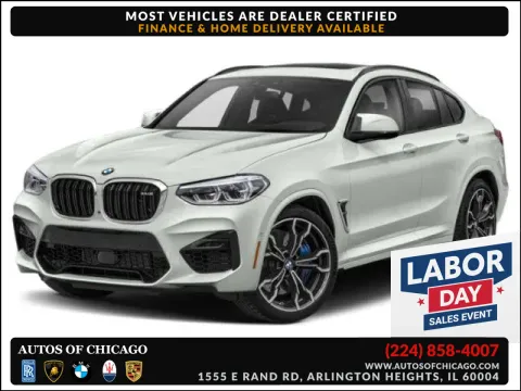 Gray 2020 BMW X4 M for sale in Arlington Heights, IL