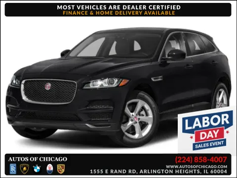 White 2018 Jaguar F-PACE 35t Prestige for sale in Arlington Heights, IL