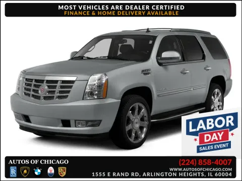 White 2014 Cadillac Escalade Luxury for sale in Arlington Heights, IL