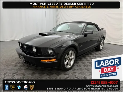 Black 2007 Ford Mustang GT Premium for sale in Arlington Heights, IL