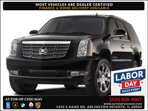 Silver 2008 Cadillac Escalade for sale in Arlington Heights, IL