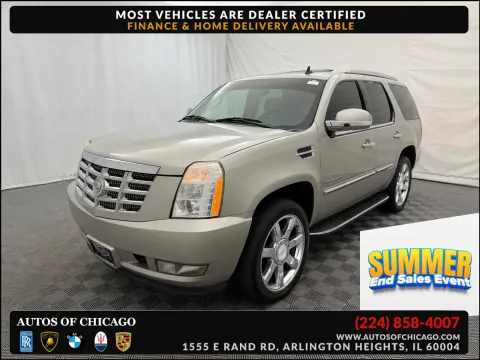 Silver 2008 Cadillac Escalade for sale in Arlington Heights, IL
