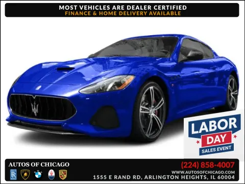 White 2018 Maserati GranTurismo Sport for sale in Arlington Heights, IL