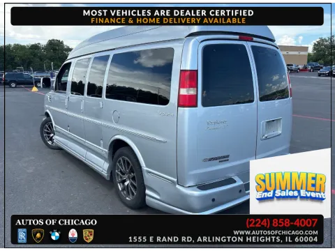 Silver 2014 Chevrolet Express Cargo Van Upfitter for sale in Arlington Heights, IL