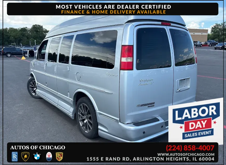 Silver 2014 Chevrolet Express Cargo Van Upfitter for sale in Arlington Heights, IL