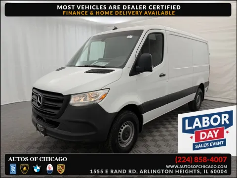 White 2019 Mercedes-Benz Sprinter Cargo Van 2500 for sale in Arlington Heights, IL