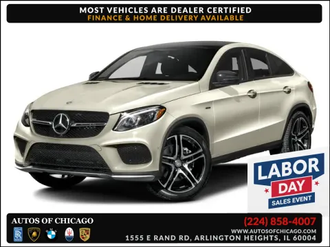 Black 2016 Mercedes-Benz GLE 450 AMG for sale in Arlington Heights, IL