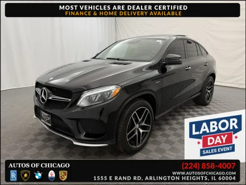 Black 2016 Mercedes-Benz GLE 450 AMG for sale in Arlington Heights, IL