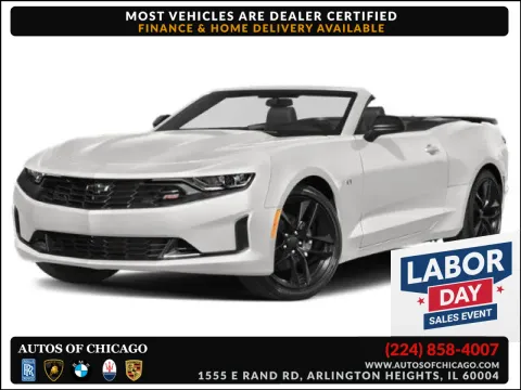 Gray 2023 Chevrolet Camaro LT1 for sale in Arlington Heights, IL