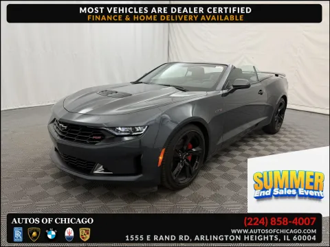 Gray 2023 Chevrolet Camaro LT1 for sale in Arlington Heights, IL