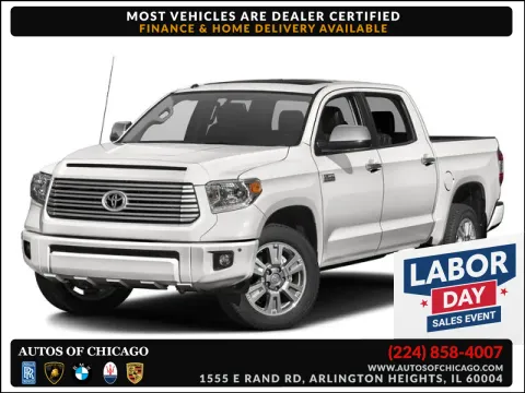 Unknown 2016 Toyota Tundra 4WD Truck Platinum for sale in Arlington Heights, IL