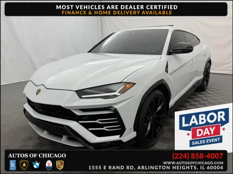 White 2021 Lamborghini Urus Pearl Capsule for sale in Arlington Heights, IL