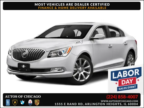 Black 2016 Buick LaCrosse Sport Touring for sale in Arlington Heights, IL