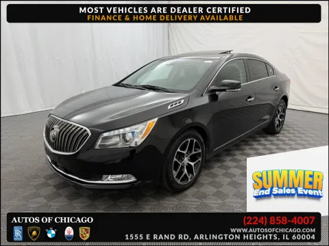 Black 2016 Buick LaCrosse Sport Touring for sale in Arlington Heights, IL