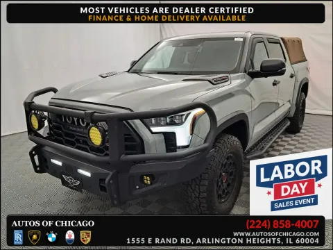 Gray 2022 Toyota Tundra TRD Pro Hybrid for sale in Arlington Heights, IL