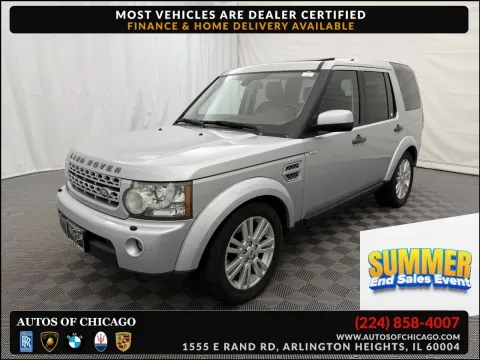 Silver 2011 Land Rover LR4 LUX for sale in Arlington Heights, IL