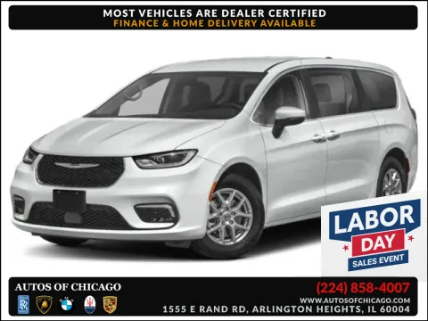 Gray 2023 Chrysler Pacifica Limited for sale in Arlington Heights, IL