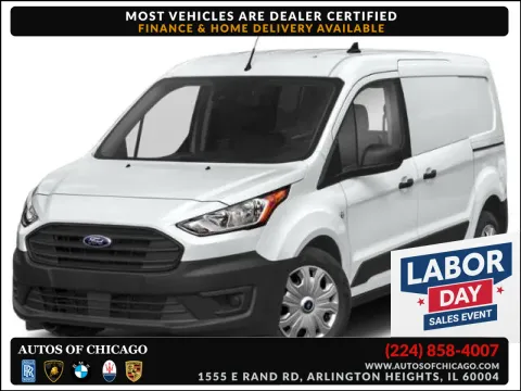White 2020 Ford Transit Connect Van XL for sale in Arlington Heights, IL