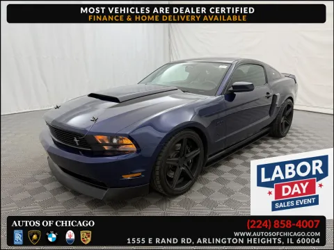 Blue 2011 Ford Mustang GT Premium for sale in Arlington Heights, IL