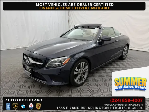 Gray 2021 Mercedes-Benz C-Class C 300 for sale in Arlington Heights, IL