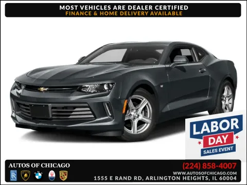 Red 2017 Chevrolet Camaro 1LT for sale in Arlington Heights, IL