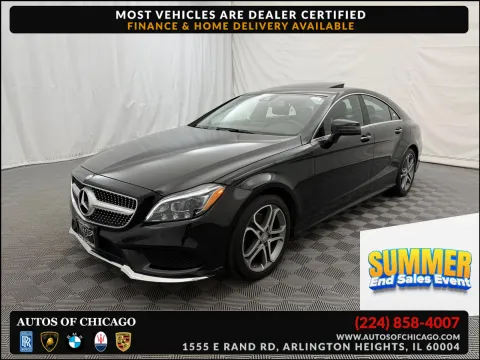 Black 2016 Mercedes-Benz CLS 400 for sale in Arlington Heights, IL