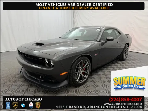Gray 2017 Dodge Challenger SRT 392 for sale in Arlington Heights, IL