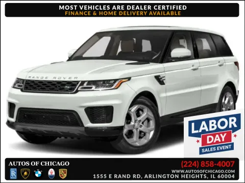Black 2019 Land Rover Range Rover Sport HSE for sale in Arlington Heights, IL