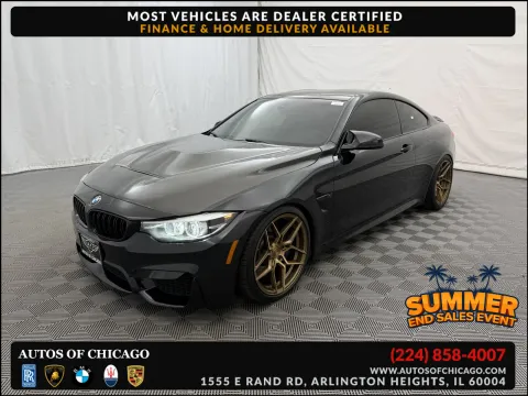 Black 2018 BMW M4 for sale in Arlington Heights, IL