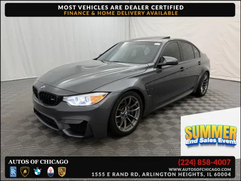 Gray 2017 BMW M3 for sale in Arlington Heights, IL