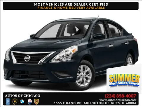 Gray 2015 Nissan Versa SV for sale in Arlington Heights, IL
