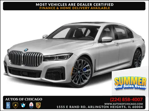 Black 2022 BMW 7 Series 750i xDrive for sale in Arlington Heights, IL