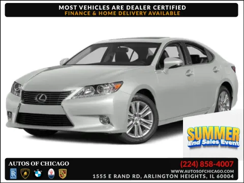 White 2015 Lexus ES 350 Crafted Line for sale in Arlington Heights, IL