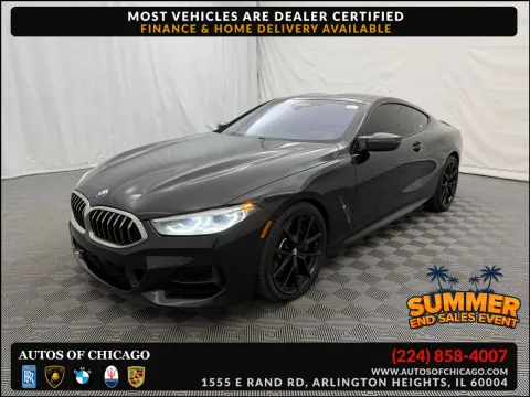 Black 2019 BMW 8 Series M850i xDrive for sale in Arlington Heights, IL