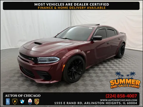 Red 2021 Dodge Charger Scat Pack Widebody for sale in Arlington Heights, IL