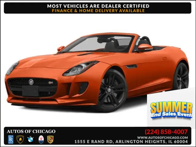 2015 Jaguar F-TYPE V8 S for sale in Arlington Heights, IL
