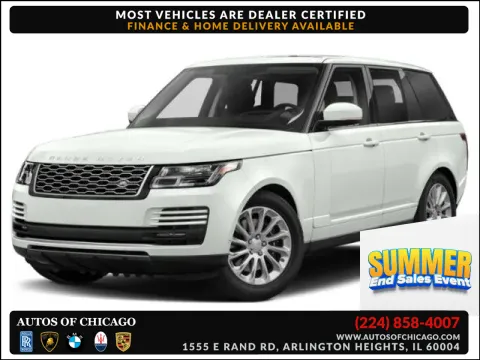 Black 2021 Land Rover Range Rover Westminster for sale in Arlington Heights, IL