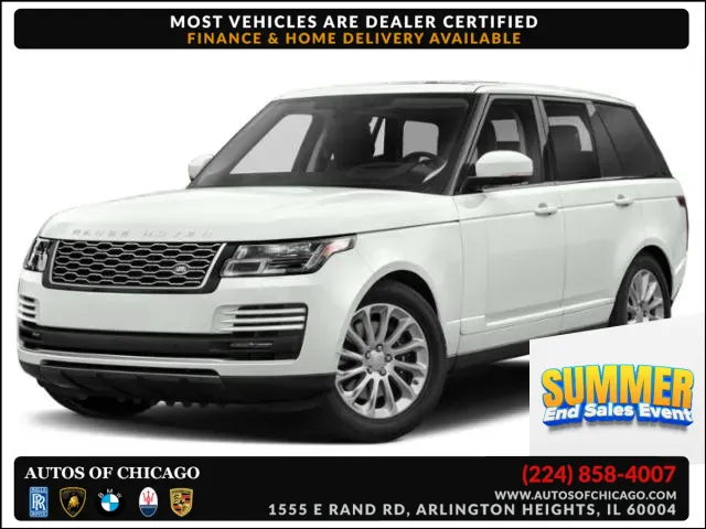 Black 2021 Land Rover Range Rover Westminster for sale in Arlington Heights, IL