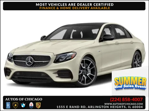 White 2019 Mercedes-Benz E-Class AMG E 53 for sale in Arlington Heights, IL