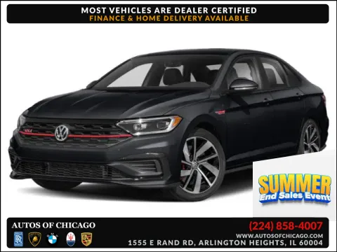 Black 2019 Volkswagen Jetta GLI 35th Anniversary Edition for sale in Arlington Heights, IL