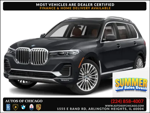 Gray 2021 BMW X7 M50i for sale in Arlington Heights, IL
