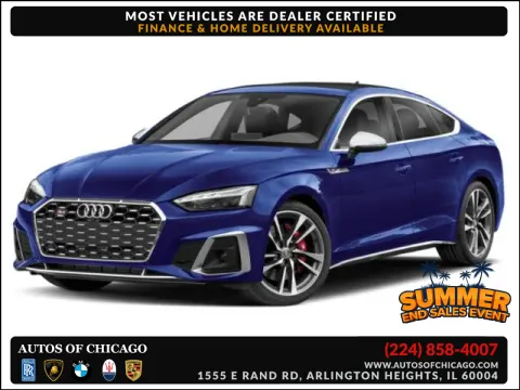 Gray 2021 Audi S5 Sportback Prestige for sale in Arlington Heights, IL