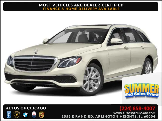 Red 2019 Mercedes-Benz E-Class E 450 for sale in Arlington Heights, IL