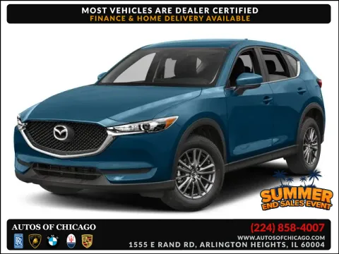 Blue 2017 Mazda CX-5 Sport for sale in Arlington Heights, IL