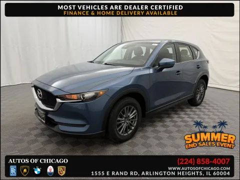 Blue 2017 Mazda CX-5 Sport for sale in Arlington Heights, IL