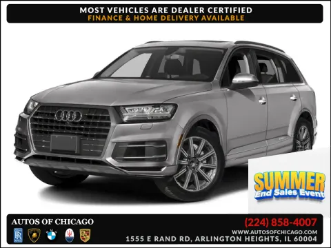 Gray 2017 Audi Q7 Premium Plus for sale in Arlington Heights, IL