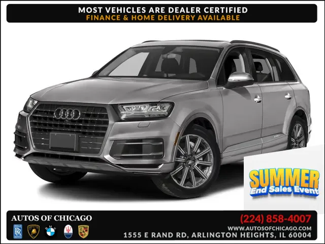 Gray 2017 Audi Q7 Premium Plus for sale in Arlington Heights, IL