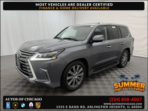 Gray 2016 Lexus LX 570 for sale in Arlington Heights, IL