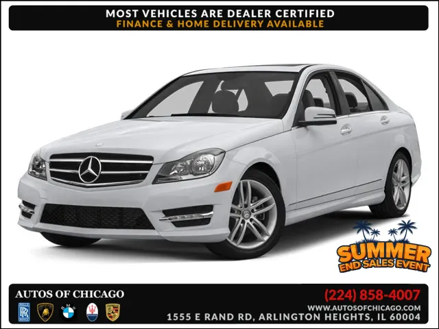 Black 2013 Mercedes-Benz C-Class C 250 Luxury for sale in Arlington Heights, IL